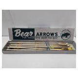 Full Box of Vintage BEAR ARCHERY Arrows