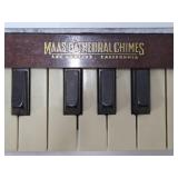 Interesting Vintage MAAS Cathedral Chimes Keyboard