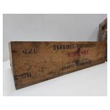 Primitive Antique Wooden Advertising Crates & Boxes