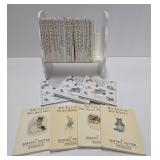 Very Cute PETER RABBIT Bookshelf Full of Beatrix Potter Children