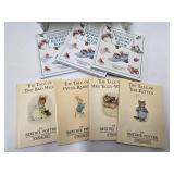 Very Cute PETER RABBIT Bookshelf Full of Beatrix Potter Children