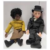 2 Vintage Ventriloquist Dummies - Lester & Charlie McCarthy