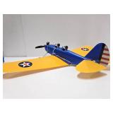 Large Vintage COX PT-19 Flight Trainer Airplane Toy