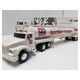 Assorted Diecast Vehicles Semi Trucks & 2 Vintage Tonkas