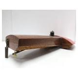 Great Unused Condition Vintage Toy Wooden Pond Boat w/Motor