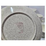 Lot of Mid Century RED WING Bob White Dishware