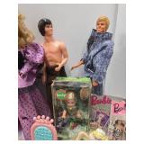 Large Group of Assorted BARBIE Dolls & other Items