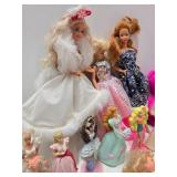 Large Group of Assorted BARBIE Dolls & other Items