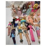 Large Group of Assorted BARBIE Dolls & other Items