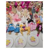 Large Group of Assorted BARBIE Dolls & other Items