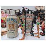 Estate Collection of Vintage & Antique Japanese Dolls, Doll Furniture etc