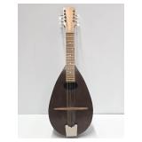 Vintage Handmade Signed Bowl Back Mandolin Instrument