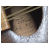 Vintage Handmade Signed Bowl Back Mandolin Instrument