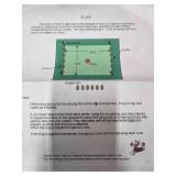 Very Cool Like-New Condition KUBB Scandinavian Lawn Game Set