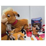 Estate Collection of RUDOLPH The Red Nosed Reindeer Books Toys etc