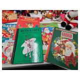 Estate Collection of RUDOLPH The Red Nosed Reindeer Books Toys etc
