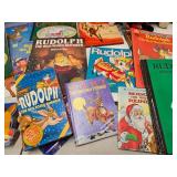 Estate Collection of RUDOLPH The Red Nosed Reindeer Books Toys etc