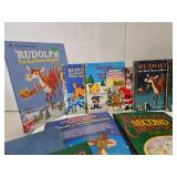 Estate Collection of RUDOLPH The Red Nosed Reindeer Books Toys etc