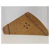 Vintage Handmade Signed Zither Instrument