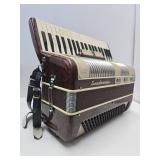 Great Looking Vintage Stradivarius Accordion w/Case - Made in Italy