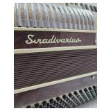 Great Looking Vintage Stradivarius Accordion w/Case - Made in Italy