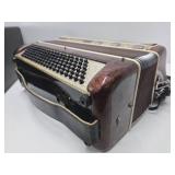 Great Looking Vintage Stradivarius Accordion w/Case - Made in Italy