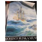 Group of Vintage Scandinavian Travel Posters