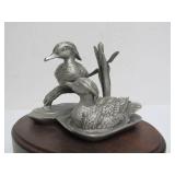 Highly Detailed Vintage Pewter Sculptures by Irving Carl Burgues