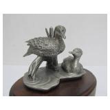 Highly Detailed Vintage Pewter Sculptures by Irving Carl Burgues