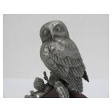 Highly Detailed Vintage Pewter Sculptures by Irving Carl Burgues