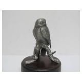 Highly Detailed Vintage Pewter Sculptures by Irving Carl Burgues