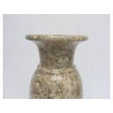 Heavy Stone Wine Carafe w/ Set of 6 Matching Glasses