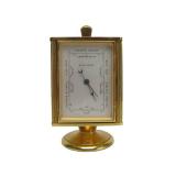 Excellent Quality Vintage Swiss Made CONCORD Brass Clock / Weather Station