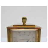 Excellent Quality Vintage Swiss Made CONCORD Brass Clock / Weather Station