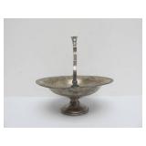 Old Vintage FISHER Sterling Silver Pedestal Bowl w/Handle