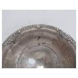 Old Vintage FISHER Sterling Silver Pedestal Bowl w/Handle