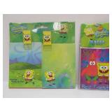 Collection of New SPONGEBOB Items Wallets Figures etc