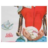 Orig Vintage HILDA Print / Poster
