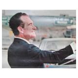 Vintage 1972 Discover America Poster w/Nixon