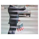 Vintage 1972 Discover America Poster w/Nixon
