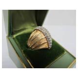 Signed Vintage PARK LANE Costume Jewelry Large Ring