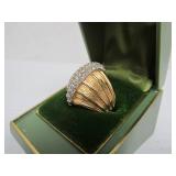 Signed Vintage PARK LANE Costume Jewelry Large Ring