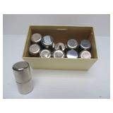 NOS Vintage Table Lighter / Ashtray w/ Many NOS Rocket Lighters