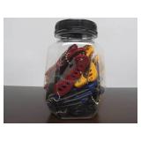 FULL Unopened Countertop Display Jar w/Keychain Pocket Knives #1