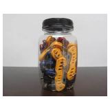 FULL Unopened Countertop Display Jar w/Keychain Pocket Knives #1