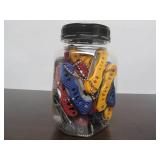 FULL Unopened Countertop Display Jar w/Keychain Pocket Knives #2