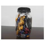 FULL Unopened Countertop Display Jar w/Keychain Pocket Knives #2