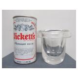 Mint in Box Signed STEUBEN Heavy Glass Vase