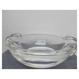 Mint in Box Signed STEUBEN Heavy Glass Bowl or Tray #1