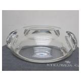 Mint in Box Signed STEUBEN Heavy Glass Bowl or Tray #1